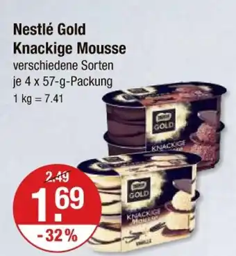 V Markt Nestlé gold knackige mousse Angebot