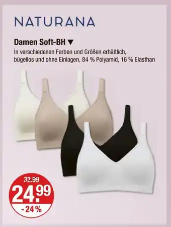 V Markt Naturana damen soft-bh Angebot