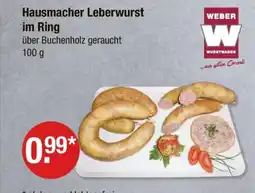 V Markt Weber wurstwaren hausmacher leberwurst im ring Angebot