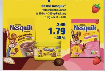 V Markt Nestlé nesquik Angebot