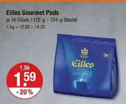 V Markt Eilles gourmet pads Angebot