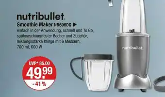 V Markt Nutribullet smoothie maker Angebot