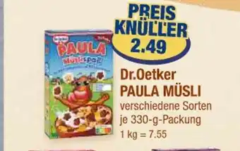 V Markt Dr.oetker paula müsli Angebot