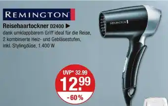 V Markt Remington reisehaartockner d2400 Angebot