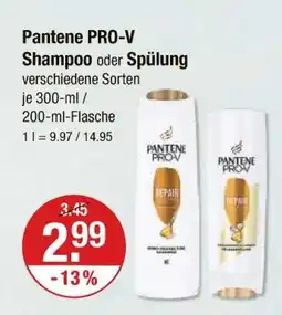 V Markt Pantene pro-v shampoo oder spülung Angebot