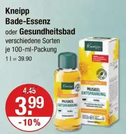 V Markt Kneipp bade-essenz oder gesundheitsbad Angebot