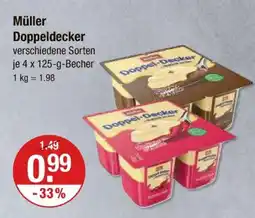 V Markt Müller doppeldecker Angebot