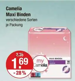 V Markt Camelia maxi binden Angebot