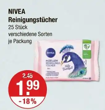 V Markt Nivea reinigungstücher Angebot