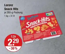 V Markt Lorenz snack hits Angebot