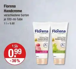 V Markt Florena handcreme Angebot