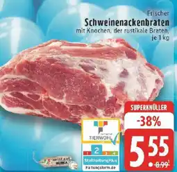 Edeka Frischer Schweinenackenbraten Angebot