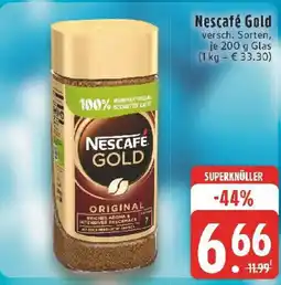 Edeka Nescafé Gold Angebot