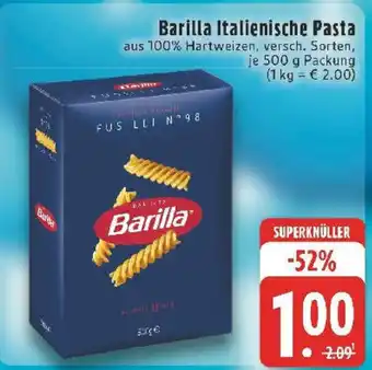 Edeka Barilla Italienische Pasta Angebot