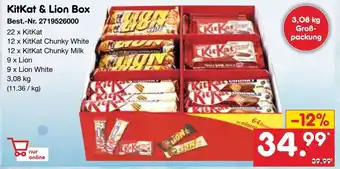 Netto Marken-Discount KitKat & Lion Box Angebot