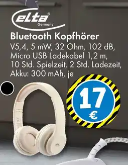 TEDi elta Bluetooth Kopfhörer Angebot