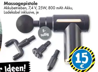 TEDi Massagepistole Angebot