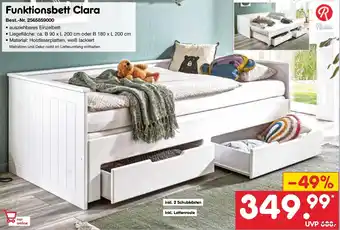 Netto Marken-Discount Funktionsbett Clara Angebot