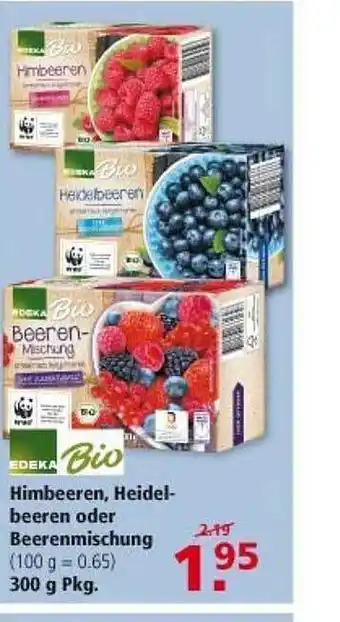 Multi Markt Himbeeren, Heidelbeeren oder Beerenmischung Angebot