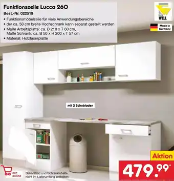 Netto Marken-Discount Funktionszeile Lucca 260 Angebot