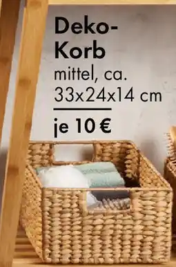 TEDi Deko- Korb Angebot