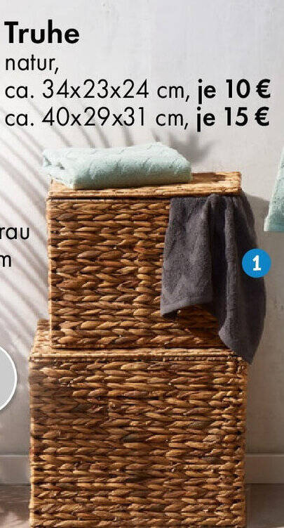 Truhe Angebot bei TEDi €10,00