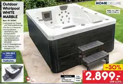 Netto Marken-Discount Outdoor Whirlpool WHITE MARBLE HOME DELUXE Angebot