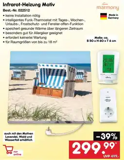 Netto Marken-Discount marmony Infrarot-Heizung Motiv Angebot