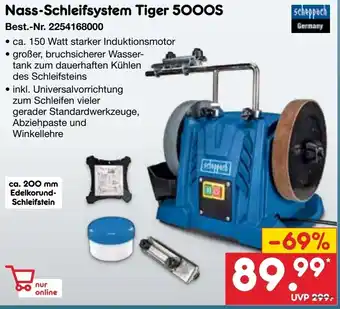 Netto Marken-Discount scheppach Nass-Schleifsystem Tiger 5000S Angebot