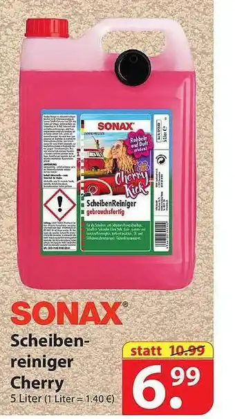 Famila Nord Ost Sonax Scheibenreiniger Cherry 5L Angebot