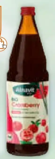 Müller Alnavit Bio Cranberry Muttersaft Angebot