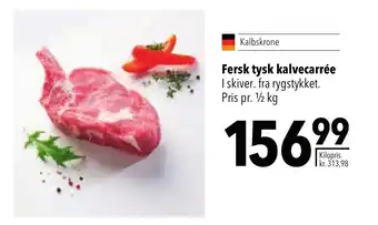 CITTI Markt Fersk tysk kalvecarrée Angebot