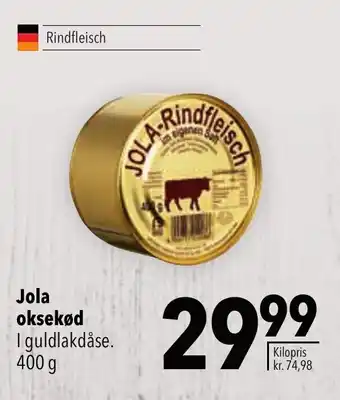 CITTI Markt Jola oksekød Angebot