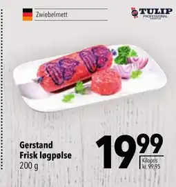 CITTI Markt TULIP Gerstand Frisk løgpølse Angebot