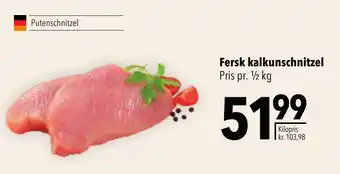 CITTI Markt Fersk kalkunschnitzel Angebot