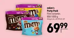 CITTI Markt m&m's Party-Pack Angebot