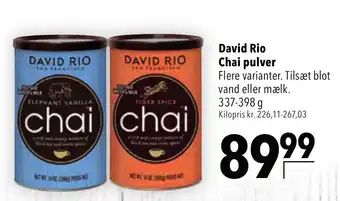 CITTI Markt David Rio Chai pulver Angebot