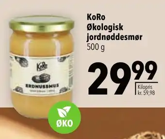 CITTI Markt KoRo Økologisk jordnøddesmør Angebot