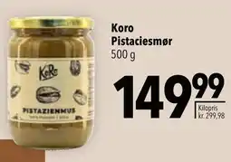 CITTI Markt Koro Pistaciesmør Angebot