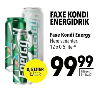 CITTI Markt Faxe Kondi Energy Angebot