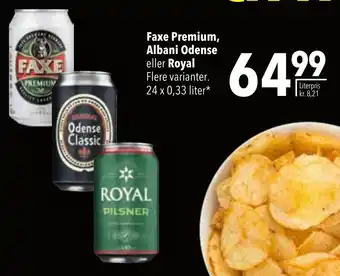 CITTI Markt Faxe Premium, Albani Odense eller Royal Angebot