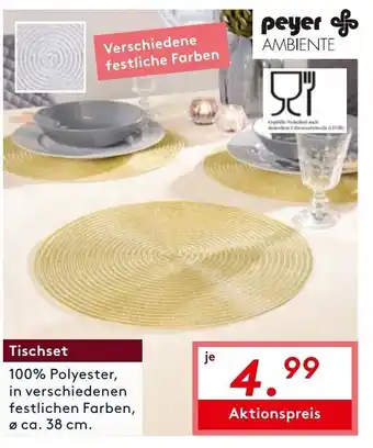 Möbel Rieger Tischset Angebot