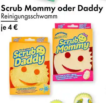 TEDi Scrub Mommy oder Daddy Reinigungsschwamm Angebot