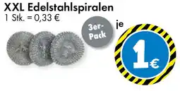 TEDi XXL Edelstahlspiralen Angebot