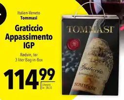 CITTI Markt Tommasi Graticcio Appassimento IGP Angebot