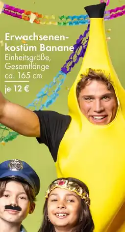 TEDi Erwachsenen- kostüm Banane Angebot