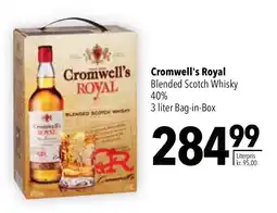 CITTI Markt Cromwell's Royal Blended Scotch Whisky 40% Angebot