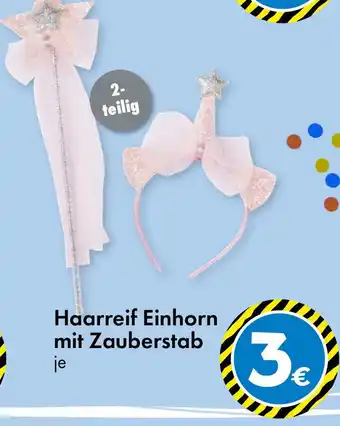 TEDi Haarreif Einhorn mit Zauberstab Angebot