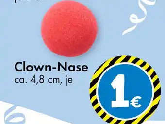 TEDi Clown-Nase Angebot