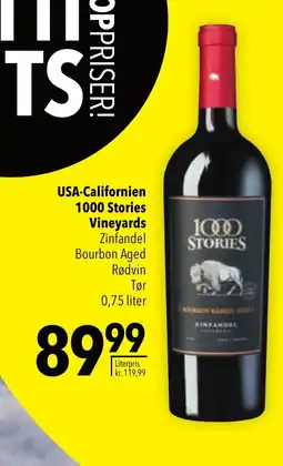 CITTI Markt 1000 Stories Vineyards Angebot